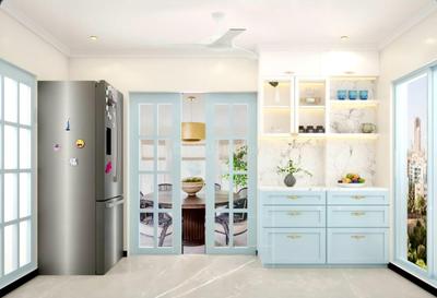 Kitchen Image of 1339 Sq.ft 3 BHK Apartment / Flat for sale in Ramnagariya Jaipur for Rs. 5100000