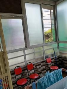 Balcony Image of 750 Sq.ft 1 BHK Apartment / Flat for rent in Vaishnavi Sahil Heights, Pimple Nilakh Pune for Rs. 25000