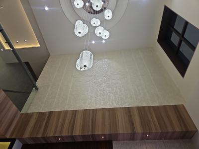 Living Room Image of 3000 Sq.ft 4 BHK Independent House for sale in Shankeshwar Parshwanath, County Walk Township Indore for Rs. 16500000