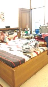 Bedroom Image of 500 Sq.ft 1 RK Independent House for rent in Kalkaji New Delhi for Rs. 23000