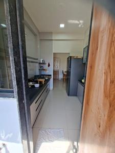 Kitchen Image of 1320 Sq.ft 2 BHK Apartment / Flat for rent in Iscon Flower, Ghuma Ahmedabad for Rs. 26500