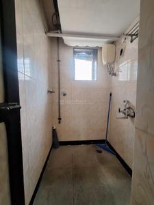 Bathroom Image of 585 Sq.ft 1 BHK Apartment / Flat for rent in Shanti Shreyas Ltd, Vashi Navi Mumbai for Rs. 44000