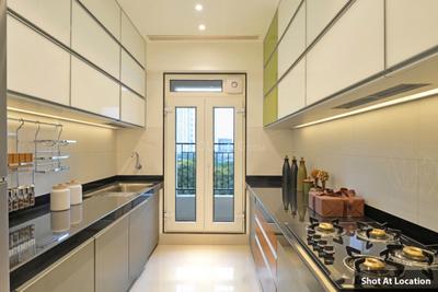 Kitchen Image of 710 Sq.ft 2 BHK Apartment / Flat for sale in Rustomjee La Vie Wing A, Thane West Thane for Rs. 13100000