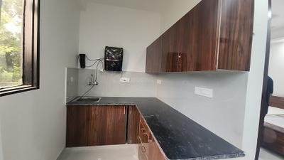 Kitchen Image of 900 Sq.ft 1 BHK Builder Floor for rent in Sector 53 Gurgaon for Rs. 28000