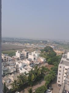 Balcony Image of 1825 Sq.ft 3 BHK Apartment / Flat for rent in Ajray Rudransh Heights, Jahangir Pura Surat for Rs. 22000