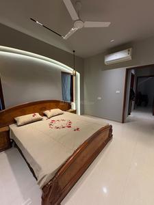 Bedroom Image of 18000 Sq.ft 3 BHK Villa for rent in Navratna Kalhaar Blues And Greens, Sanand Ahmedabad for Rs. 60000