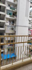 Balcony Image of 1180 Sq.ft 2 BHK Apartment / Flat for rent in Gaur Cascades, Raj Nagar Extension Ghaziabad for Rs. 20000