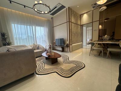 Living Room Image of 1120 Sq.ft 2 BHK Apartment / Flat for sale in My Home Sanctuary Phase I, Mamurdi Pune for Rs. 6200000