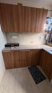 Kitchen Image of 700 Sq.ft 1 BHK Builder Floor for rent in Sector 40 Gurgaon for Rs. 29000