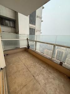 Balcony Image of 1680 Sq.ft 3 BHK Apartment / Flat for rent in Omkar Alta Monte, Malad East Mumbai for Rs. 135000