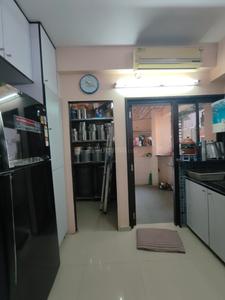 Kitchen Image of 2025 Sq.ft 3 BHK Apartment / Flat for sale in Trilokesh Gulmohar Heights, Prahlad Nagar Ahmedabad for Rs. 20000000
