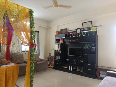 Living Room Image of 650 Sq.ft 1 BHK Apartment / Flat for rent in Fursungi Pune for Rs. 10500
