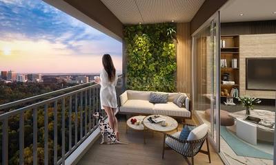 Balcony Image of 1050 Sq.ft 2 BHK Apartment / Flat for sale in Kumar Primeview G3, Hadapsar Pune for Rs. 5600000