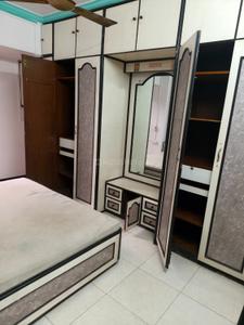 Bedroom Image of 1150 Sq.ft 2.5 BHK Apartment / Flat for rent in Vashi Navi Mumbai for Rs. 45000