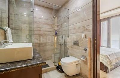 Bathroom Image of 1000 Sq.ft 2 BHK Apartment / Flat for rent in Narayan Square, Alfa Society Bharuch for Rs. 17000