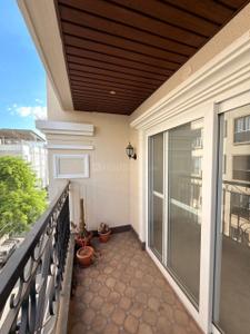 Balcony Image of 1800 Sq.ft 3 BHK Apartment / Flat for rent in Cooke Town Bengaluru for Rs. 90000