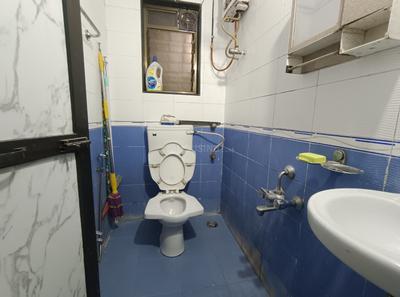 Bathroom Image of 1125 Sq.ft 2 BHK Apartment / Flat for rent in Galaxy Shelter, Seawoods Navi Mumbai for Rs. 48000