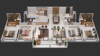 Image of 1188 Sq.ft 2 BHK Apartment / Flat for sale in Neco Park Central, Kharadi, Pune for Rs. 10800000