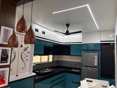 Kitchen Image of 920 Sq.ft 2 BHK Apartment / Flat for rent in Goel Ganga Legend B2, Bavdhan Pune for Rs. 42000