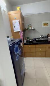 Kitchen Image of 610 Sq.ft 1 BHK Apartment / Flat for rent in Lunkad Queensland, Viman Nagar Pune for Rs. 35000