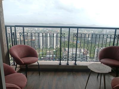 Living Room Image of 1150 Sq.ft 2 BHK Apartment / Flat for sale in K Raheja Raheja Reserve, Mohammed Wadi Pune for Rs. 12000000