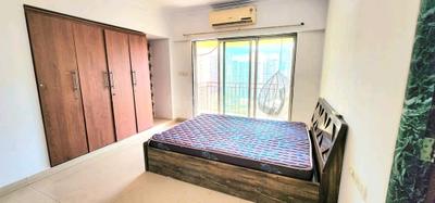 Bedroom Image of 1372 Sq.ft 3 BHK Apartment / Flat for rent in Nahar Yarrow Yucca Vinca, Powai Mumbai for Rs. 89000