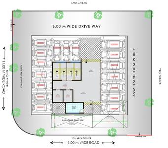 Image of 1465 Sq.ft 3 BHK Apartment / Flat for sale in Kopar Khairane, Navi Mumbai for Rs. 22544865