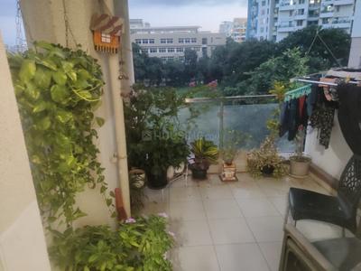 Balcony Image of 1200 Sq.ft 2 BHK Apartment / Flat for rent in Vastukalp The Onyx, Wakad Pune for Rs. 35000