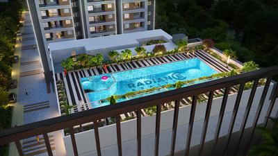 Balcony Image of 1412 Sq.ft 3 BHK Apartment / Flat for sale in Madhavaram Chennai for Rs. 12300000