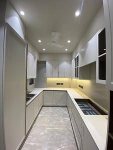 Kitchen Image of 1600 Sq.ft 3 BHK Builder Floor for sale in Safdarjung Enclave New Delhi for Rs. 45100000