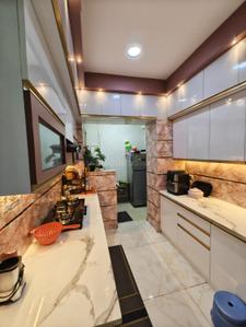 Kitchen Image of 900 Sq.ft 3 BHK Apartment / Flat for sale in Gaurs Siddhartham, Siddharth Vihar Ghaziabad for Rs. 13000000