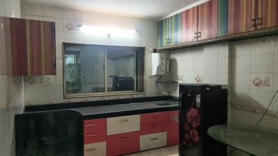Kitchen Image of 1000 Sq.ft 2 BHK Apartment / Flat for rent in Old Sangvi Pune for Rs. 28000
