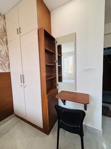 Bedroom Image of 350 Sq.ft 1 RK Apartment / Flat for rent in Koramangala Bengaluru for Rs. 24000