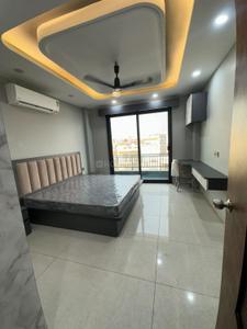 Bedroom Image of 900 Sq.ft 1 BHK Builder Floor for rent in Sector 15 Part 2 Gurgaon for Rs. 32000