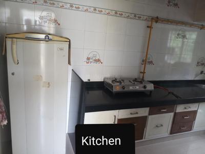Kitchen Image of 1000 Sq.ft 2 BHK Apartment / Flat for rent in Naranpura Ahmedabad for Rs. 22000