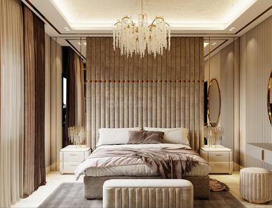 Bedroom Image of 1206 Sq.ft 3 BHK Builder Floor for sale in Gujranwala Town New Delhi for Rs. 28500000