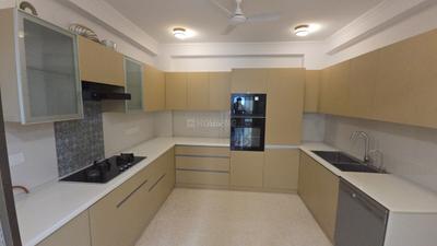Kitchen Image of 3600 Sq.ft 3 BHK Builder Floor for rent in Swaraj Homes RWA Greater Kailash 2 Block E, Greater Kailash II New Delhi for Rs. 225000