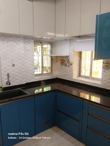Kitchen Image of 700 Sq.ft 2 BHK Apartment / Flat for sale in Beliaghata Kolkata for Rs. 3700000
