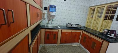 Kitchen Image of 1200 Sq.ft 2 BHK Builder Floor for rent in Maruthi Sevanagar Bengaluru for Rs. 26100