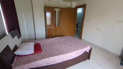 Bedroom Image of 1100 Sq.ft 3 BHK Apartment / Flat for rent in Nikhil Devalaya Pristine, Bawadiya Kalan Bhopal for Rs. 30000