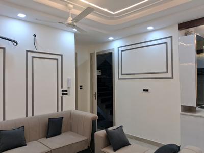 Living Room Image of 800 Sq.ft 3 BHK Builder Floor for rent in Uttam Nagar New Delhi for Rs. 27000