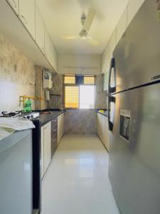Kitchen Image of 1350 Sq.ft 3 BHK Apartment / Flat for sale in Empress Tower, Vasai West Vasai for Rs. 12500000
