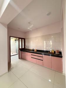 Kitchen Image of 1750 Sq.ft 3 BHK Apartment / Flat for rent in Vihav Parvarish, Bhayli Vadodara for Rs. 25000