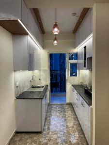 Kitchen Image of 1150 Sq.ft 3 BHK Apartment / Flat for rent in Amrapali Enchante, Noida Extension Greater Noida for Rs. 23000