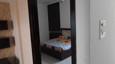 Bedroom Image of 1500 Sq.ft 2 BHK Apartment / Flat for rent in Omaxe City, Theekariya Jaipur for Rs. 22000