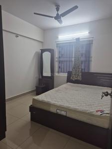 Bedroom Image of 1400 Sq.ft 2 BHK Apartment / Flat for rent in Provident Sunworth City, Kambipura Bengaluru for Rs. 28000