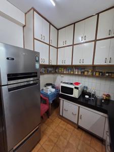 Kitchen Image of 955 Sq.ft 2 BHK Apartment / Flat for rent in Unitech Rakshak, Sector 41 Gurgaon for Rs. 60000