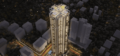 Image of 850 Sq.ft 2 BHK Apartment / Flat for sale in A And O F Residences, Malad East, Mumbai for Rs. 21500000