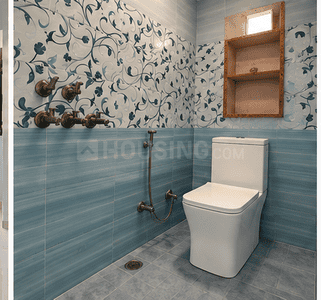 Bathroom Image of 850 Sq.ft 2 BHK Apartment / Flat for rent in DDA Peepal Apartments, Sector 17 Dwarka New Delhi for Rs. 25500