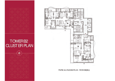 Image of 2618 Sq.ft 4 BHK Apartment / Flat for sale in Unity The Amaryllis Phase 3, Karol Bagh, New Delhi for Rs. 76100000